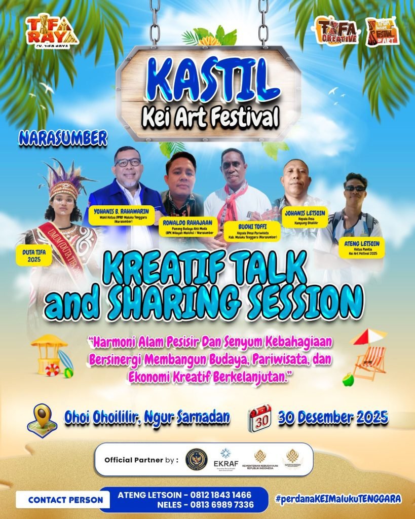 Sharing Session di Kei Art Festival (KASTIL) 2025. (Foto: Istimewa/Panitia KASTIL 2025).