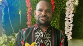 Tokoh Intelektual Distik Kwamki Narama, Awen Magai. (Foto: Istimewa)