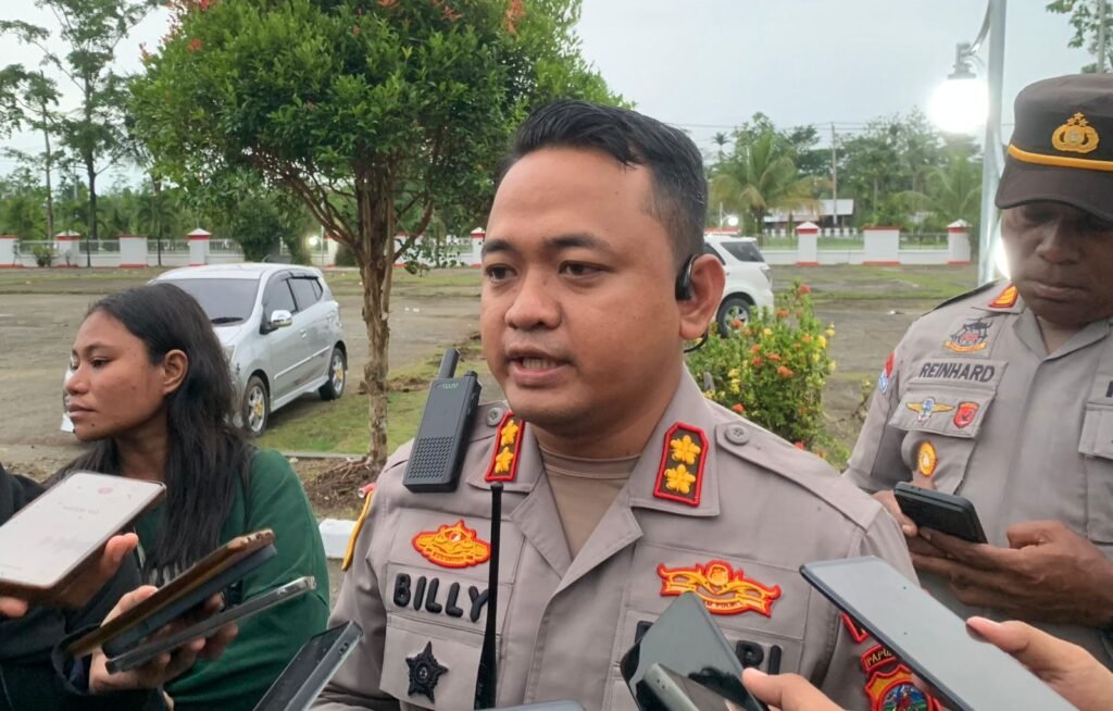 Kapolres Mimika, AKBP Billyandha Hildiario Budiman. (Foto: Galeri Papua/Ahmad)