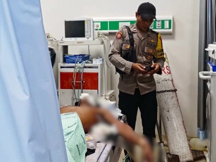 Korban sempat dilarikan ke Rumah Sakit Umum Daerah (RSUD) Mimika untuk mendapatkan pertolongan medis. Namun, nyawanya tidak tertolong. (Foto: Istimewa)