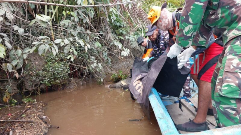Tim SAR menemukan korban dalam keadaan meninggal dunia, Kamis (15/1/20256). (Foto: Istimewa)