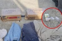 Barang bukti yang diamankan petugas di Bandara Mozes Kilangin Timika, Senin (19/1/2026). (Foto: Istimewa/Humas Polres Mimika)