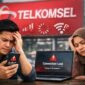 Ilustrasi jaringan internet Telkomsel down. (Foto: Galeri Papua/Endy Langobelen regenerated by OpenAI)
