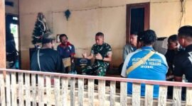 Pertemuan terkait konflik pertanahan antara pimpinan marga Kwipalo dengan PT Murni Nusantara Mandiri (MNM) di Distrik Jagebob, Kabupaten Merauke, Provinsi Papua Selatan. (Foto: Istimewa/Koalisi Penegak Hukum Dan Hak Asasi Manusia Papua)