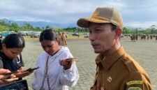 Plt Kepala Badan Riset dan Inovasi Daerah (BRIDA) Kabupaten Mimika, Slamet Sutejo. (Foto: Galeri Papua/Ahmad)