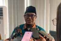 Plt Kepala Kantor Kementerian Haji dan Umrah Kabupaten Mimika, Abdul Sakir. (Foto: Galeri Papua/Ahmad)