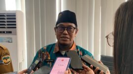 Plt Kepala Kantor Kementerian Haji dan Umrah Kabupaten Mimika, Abdul Sakir. (Foto: Galeri Papua/Ahmad)