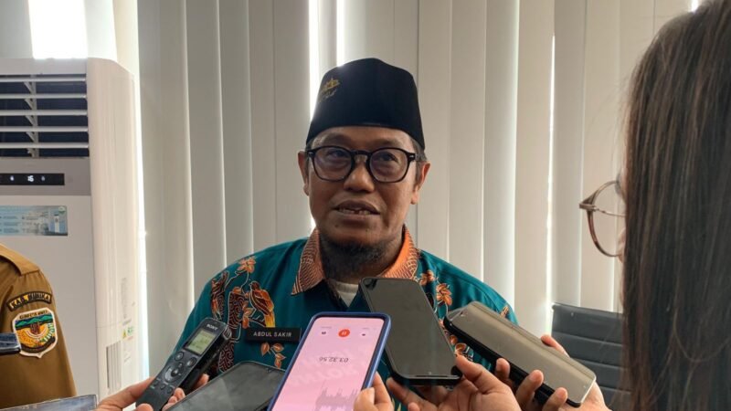Plt Kepala Kantor Kementerian Haji dan Umrah Kabupaten Mimika, Abdul Sakir. (Foto: Galeri Papua/Ahmad)