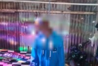 Jasad korban ditemukan dalam keadaan gantung diri. (Foto: Istimewa)