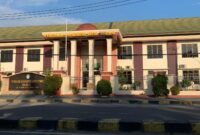 Kantor Pengadilan Negeri Kota Timika. (Foto: Galeri Papua/Ahmad)