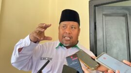 Ketua Majelis Ulama Indonesia (MUI) Mimika, Ustad Muhammad Amin. (Foto: Galeri Papua/Endy Langobelen)