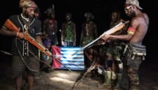 Pasukan Batalion Kanibal di bawah komando TPNPB Kodap XVI Yahukimo. (Foto: Istimewa/TPNPB-OPM)