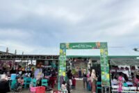 Tampak depan tempat kegiatan Market Day Ceria SD Islam Menara Ilmu, Kamis (12/2/2026). (Galeri Papua/Benaz)