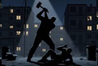 Ilustrasi penganiayaan. (Foto: Galeri Papua/Kevin Kurni)