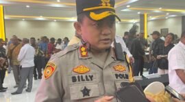 Kapolres Mimika, AKBP Billyandha Hilldiario Budiman. (foto:Galeri Papua/Kevin Kurni)