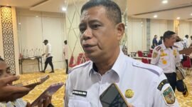 Kepala Dinas Kesehatan Kabupaten Mimika, Reynold Ubra. (Foto: Galeri Papua/Kevin Kurni)