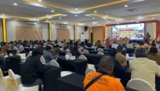 Suasana Musrenbang Distrik Tembagapura di Hotel Grand Tembaga, Jl. Yos sudarso, Timika, Papua Tengah, Senin (2/3/26). (Foto: Galeri Papua/Kevin Kurni)