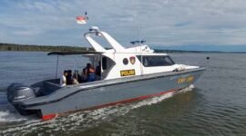 Tim SAR gabungan bergerak menuju lokasi kejadian untuk melakukan operasi pencarian dan pertolongan. (Foto: SAR Timika)