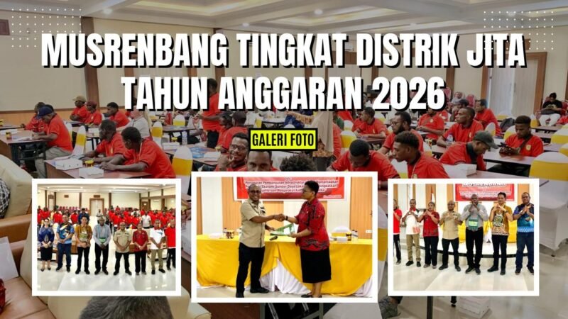 Sampul Galeri Foto Musrembang Distrik Jita tahun 2026. (Foto: Galeri Papua/Ahmad)