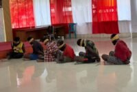 Enam warga sipil yang sempat ditangkap aparat TNI karena diduga sebagai anggota TPNPB-OPM. (Foto: Istimewa)