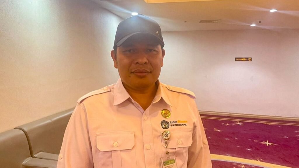 Penanggung Jawab Kegiatan sekaligus Kasubbag BPMP Papua, Richardon Sinaga. (Foto: Galeri Papua/Kevin Kurni)