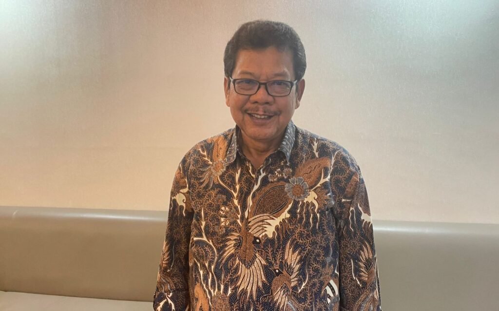 Widya Prada Ahli Utama Direktorat Jenderal Pendidikan Dasar dan Menengah Kemendikdasmen, Purwadi Sutanto. (Foto: Galeri Papua/Kevin Kurni)