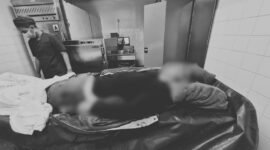 Korban Simson Mulia dievakuasi ke Rumah Sakit International SOS (ISOS) Tembagapura. (Foto: Istimewa)