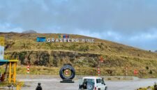 Area Grasberg Mine di kawasan PT Freeport Indonesia. (Foto: Galeri Papua/Ahmad)