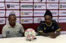 Konferensi pers Persipuncak usai melawan Persipani di Stadion Wania Imipi SP1, Timika, Papua Tengah, Kamis (2/3/2026). (Foto: Galeri Papua/Ahmad)