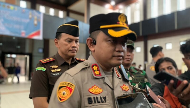Kapolres Mimika, AKBP Billyandha Hildiario Budiman. (Foto: Galeri Papua/Ahmad)