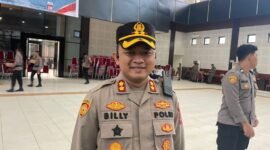 Kapolres Mimika, Billyandha Huldiario Budiman. (Foto: Galeri Papua/Kevin Kurni)