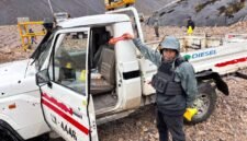 Proses olah TKP insiden penembakan di area tambang terbuka Grasberg, Tembagapura, Mimika, Papua Tengah. (Foto: Satgas Humas ODC)