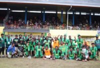 Persido Dogiyai berhasil meraih juara III Liga 4 Piala Gubernur Papua Tengah musim 2025-2026. (Foto: Galeri Papua/Ahmad)