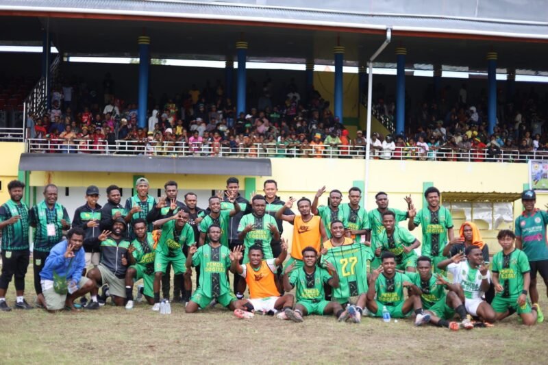 Persido Dogiyai berhasil meraih juara III Liga 4 Piala Gubernur Papua Tengah musim 2025-2026. (Foto: Galeri Papua/Ahmad)