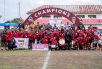 Persipani Paniai juara I Liga 4 Piala Gubernur Papua Tengah musim 2025–2026. (Foto: Fernando Rio)