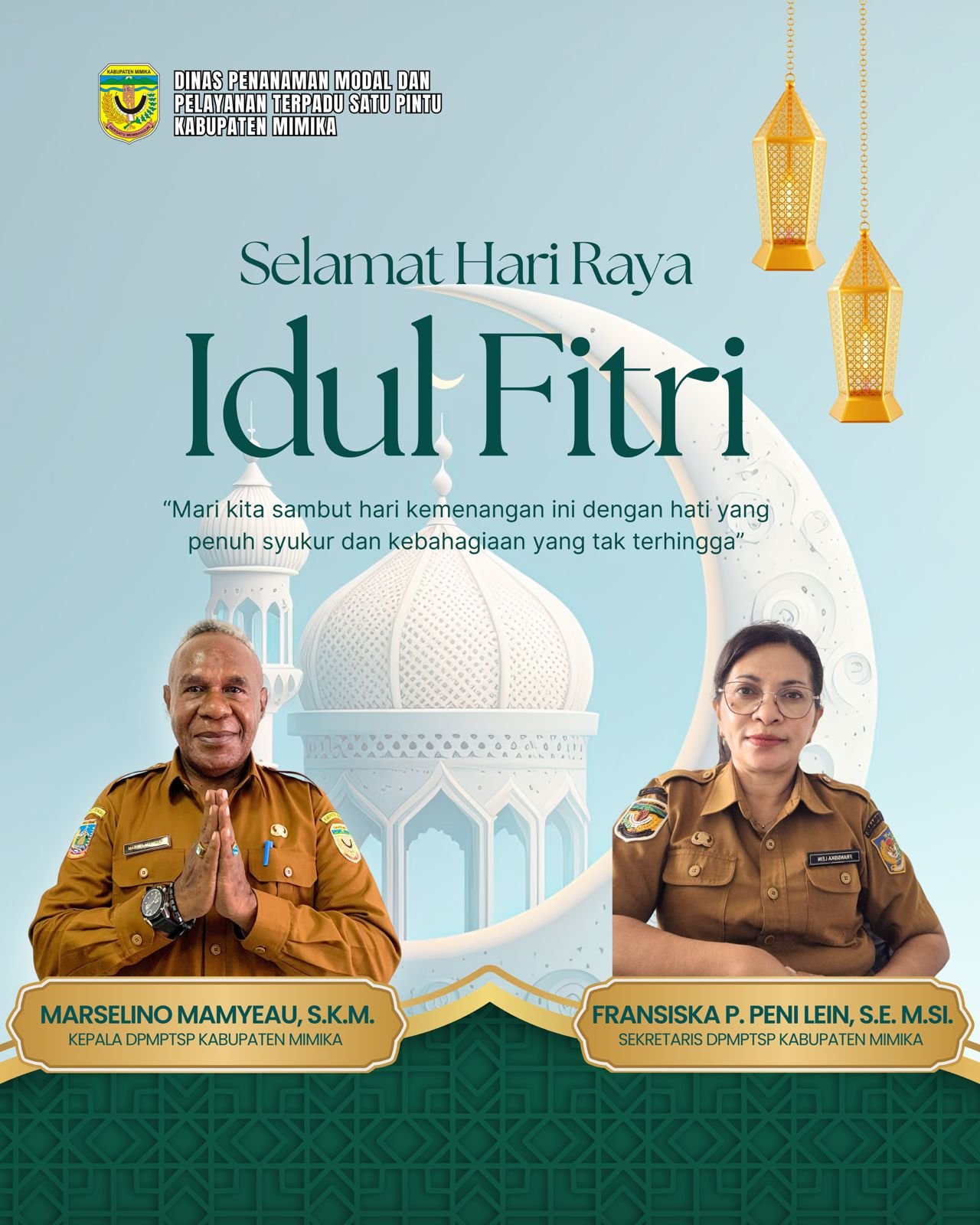 Iklan Idulfitri DPMPTSP
