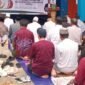 Pelaksanaan salat Ied di halaman Perguruan Muhammadiyah di Jalan Bhayangkara, Kelurahan Koperapoka, Mimika Baru, Jumat (20/3/2026). (Foto: Galeri Papua/Ahmad)
