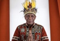 Kepala Suku Besar Mee Papua Tengah, Melkias Moyapa. (Foto: Istimewa)