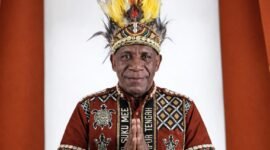 Kepala Suku Besar Mee Papua Tengah, Melkias Moyapa. (Foto: Istimewa)