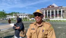 Kepala Dinas PUPR Kabupaten Mimika, Inosensius Yoga Pribadi. (Foto: Galeri Papua/Ahmad)