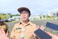 Direktur Rumah Sakit Umum Daerah (RSUD) Mimika, Helena Burdam. (Foto: Galeri Papua/Kevin Kurni)