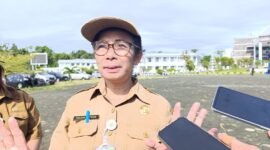 Direktur Rumah Sakit Umum Daerah (RSUD) Mimika, Helena Burdam. (Foto: Galeri Papua/Kevin Kurni)