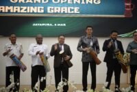 Grand Opening Amazing Grace Hotel. (Foto: Galeri Papua/Ikbal Asra)