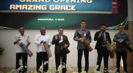 Grand Opening Amazing Grace Hotel. (Foto: Galeri Papua/Ikbal Asra)