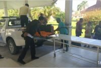 Jenazah korban dibawa ke RSUD Mimika. (Foto: Humas Polres Mimika)