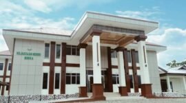 Kantor Kejaksaan Negeri Mimika yang beralamat di Jalan Agimuga, Distrik Kuala Kencana, Mimika, Papua Tengah. (Foto: Istimewa)