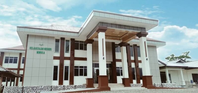 Kantor Kejaksaan Negeri Mimika yang beralamat di Jalan Agimuga, Distrik Kuala Kencana, Mimika, Papua Tengah. (Foto: Istimewa)