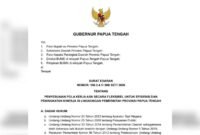 Surat Edaran Gubernur Papua Tengah Nomor 100.3.4.1/388/SET/2026. (Foto: Tangkapan layar)