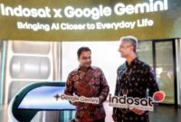 Indosat Ooredoo Hutchison menggandeng Google untuk menghadirkan akses Google Gemini bagi pelanggan IM3 dan Tri melalui bundling paket data di aplikasi myIM3 dan BIMA+. (Foto: Dok. Corporate Communications Indosat Ooredoo Hutchison)