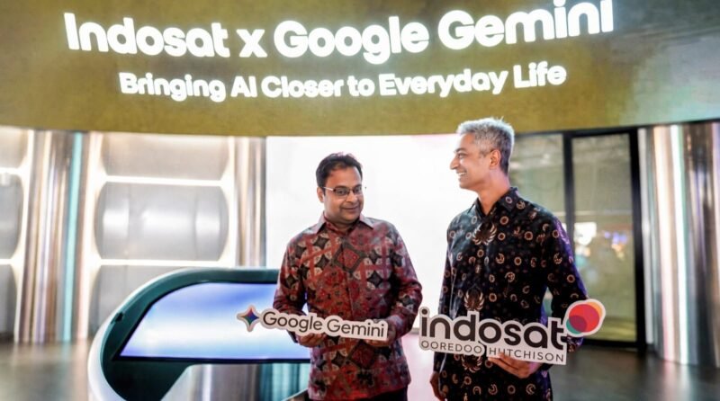 Indosat Ooredoo Hutchison menggandeng Google untuk menghadirkan akses Google Gemini bagi pelanggan IM3 dan Tri melalui bundling paket data di aplikasi myIM3 dan BIMA+. (Foto: Dok. Corporate Communications Indosat Ooredoo Hutchison)